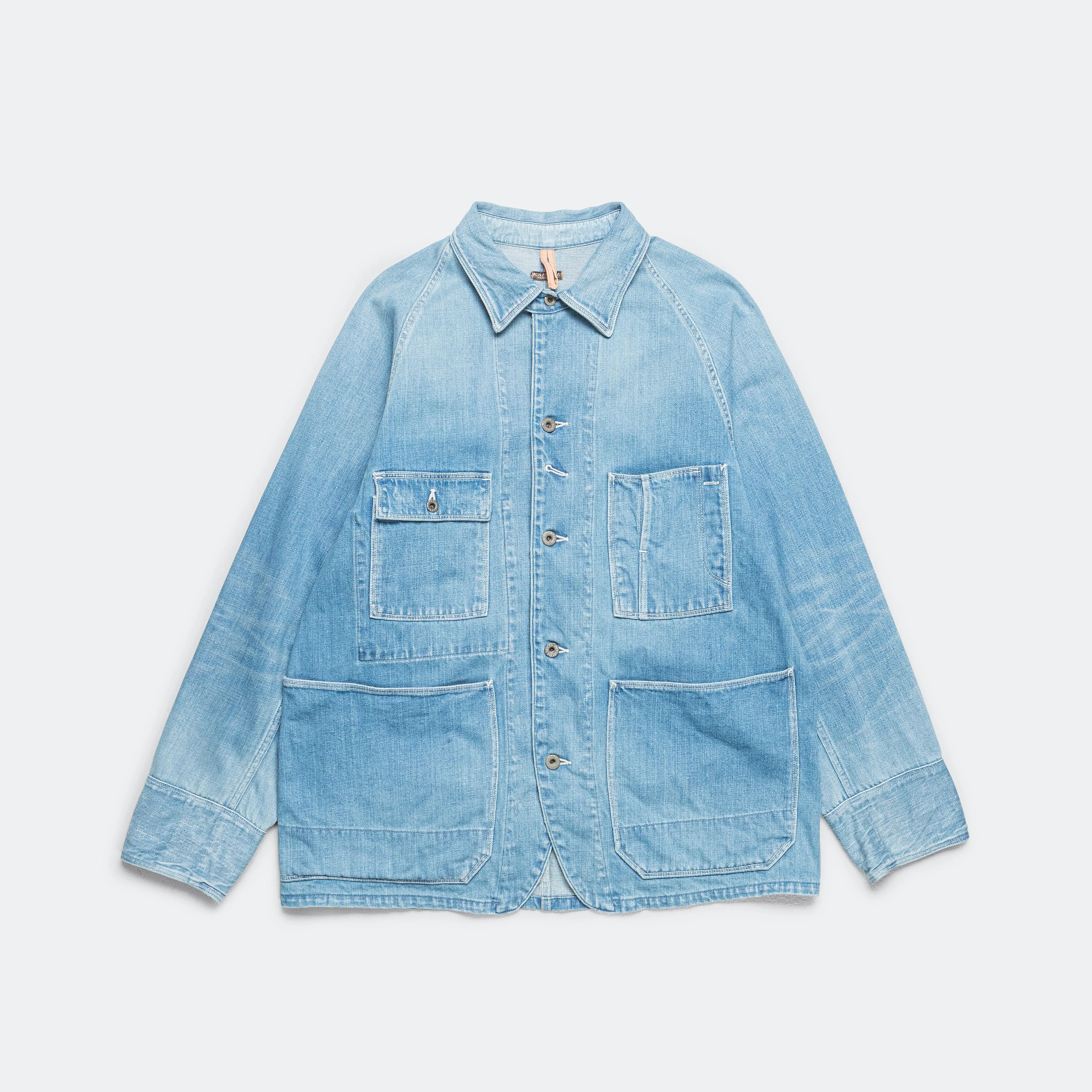 12oz Denim CACTUS Coverall (MidTone) - Midtone