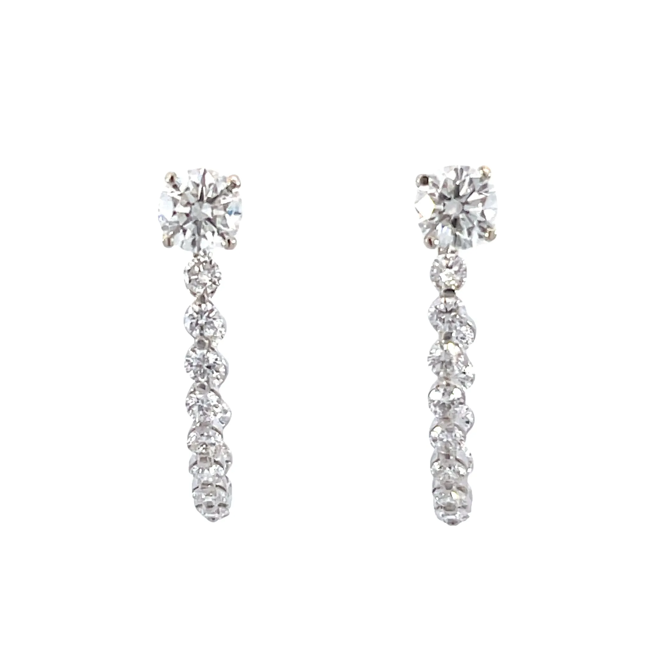 14KW Diamond Earring Jackets