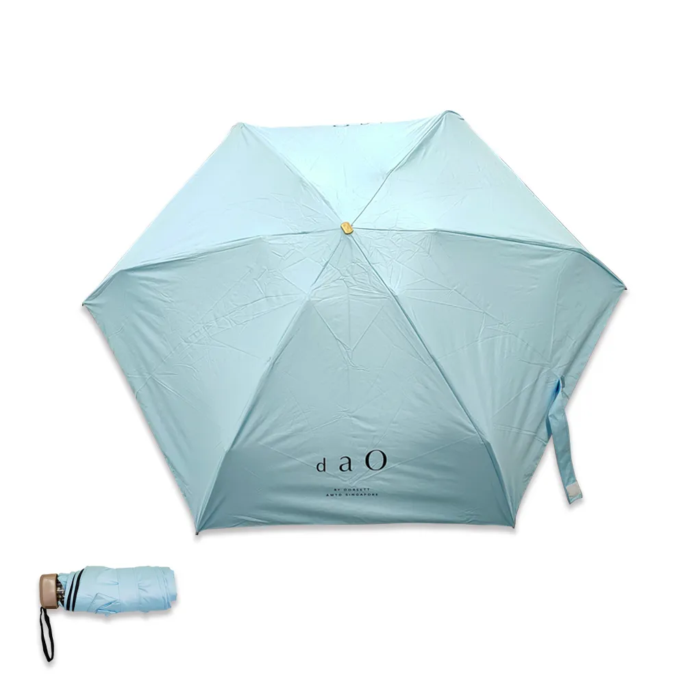 19 inch Foldable Umbrella with Inner Black UV