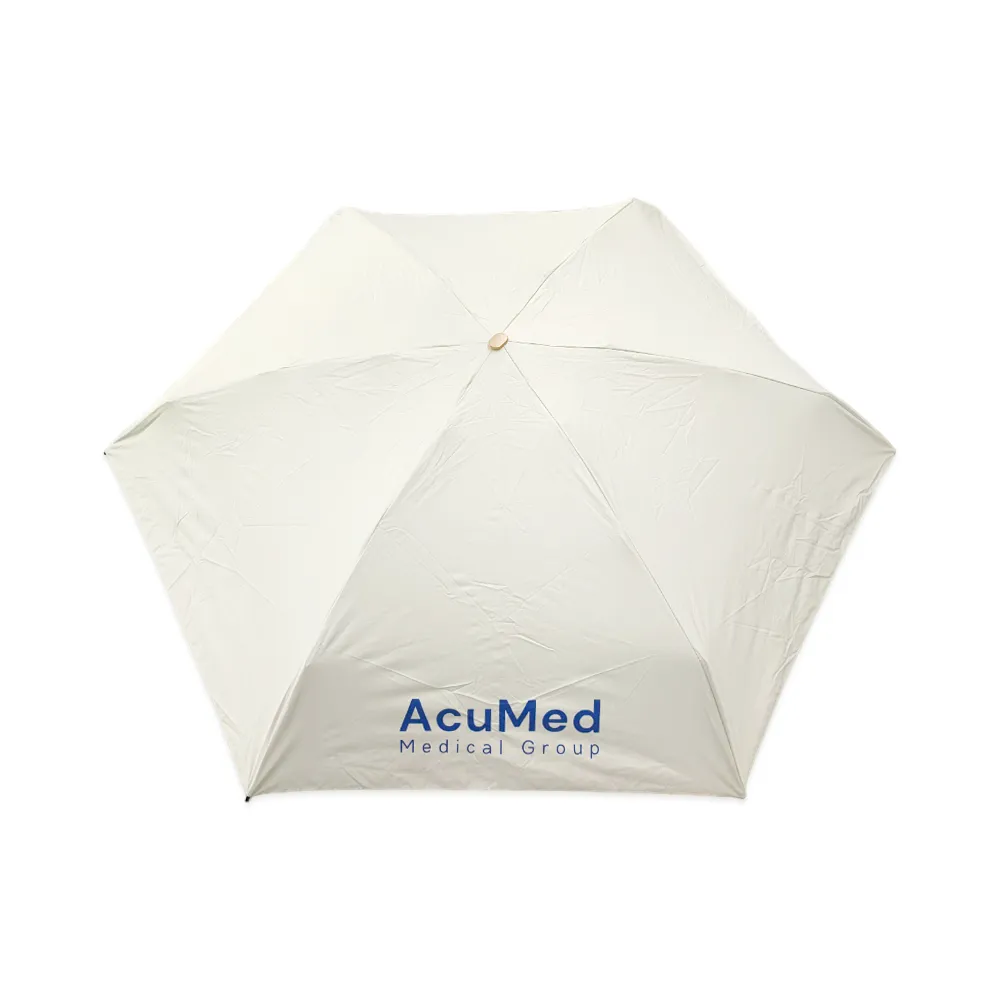 19 inch Foldable Umbrella with Inner Black UV