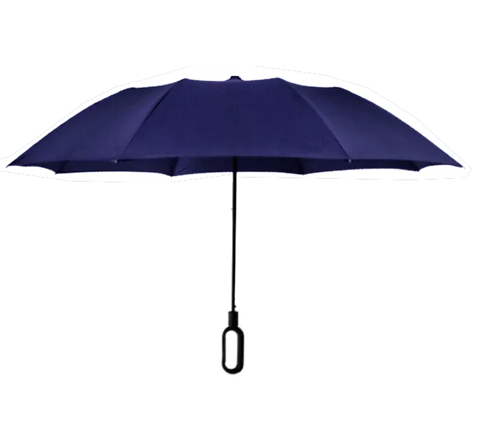 23" Foldable Umbrella with Carabiner Handle