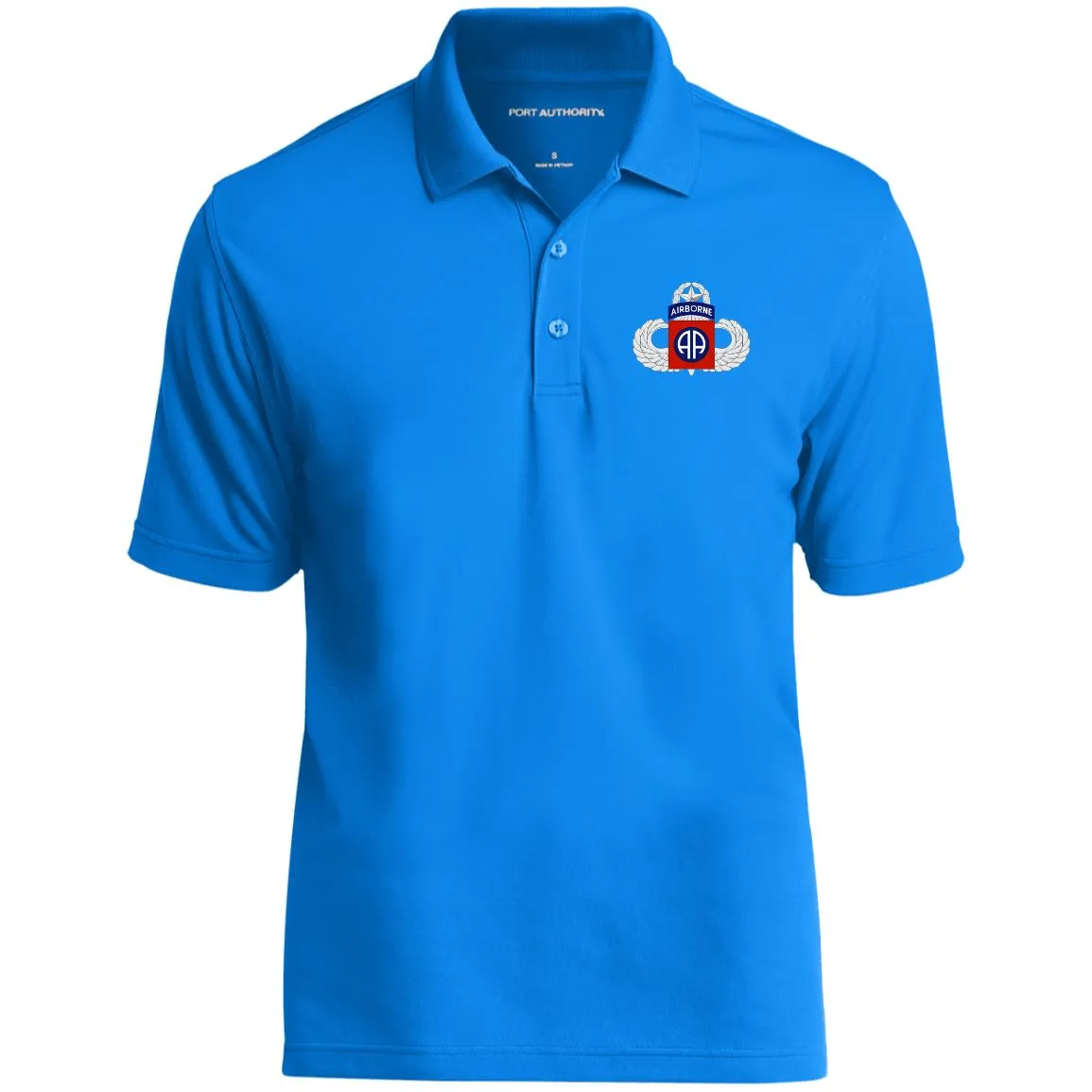 82nd Airborne Master Dry Zone UV Micro-Mesh Polo