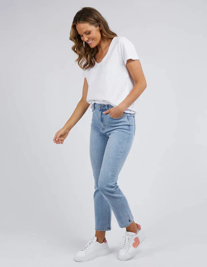 Ada Straight Leg Jean Light Wash