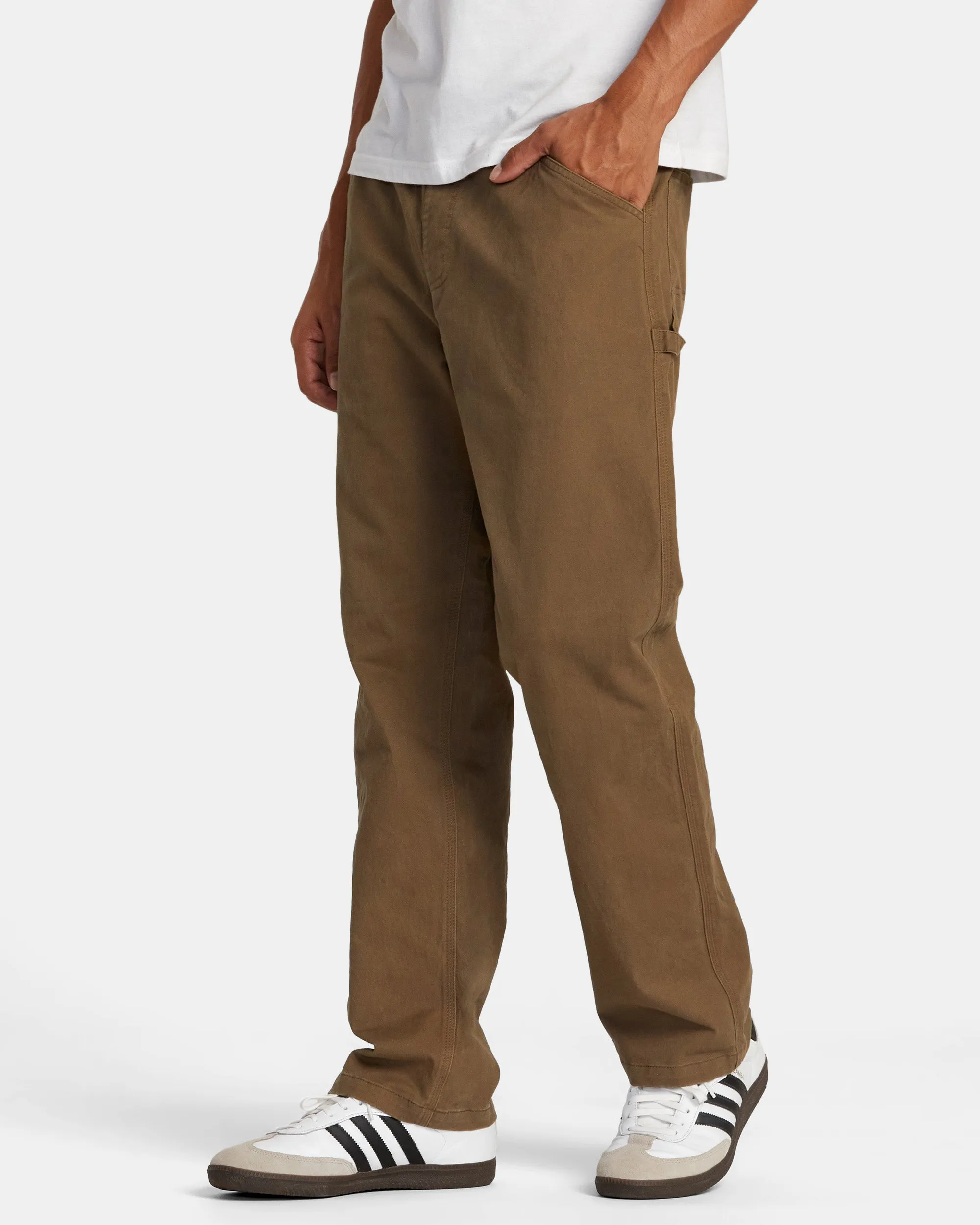 Americana Carpenter Pants - Wood