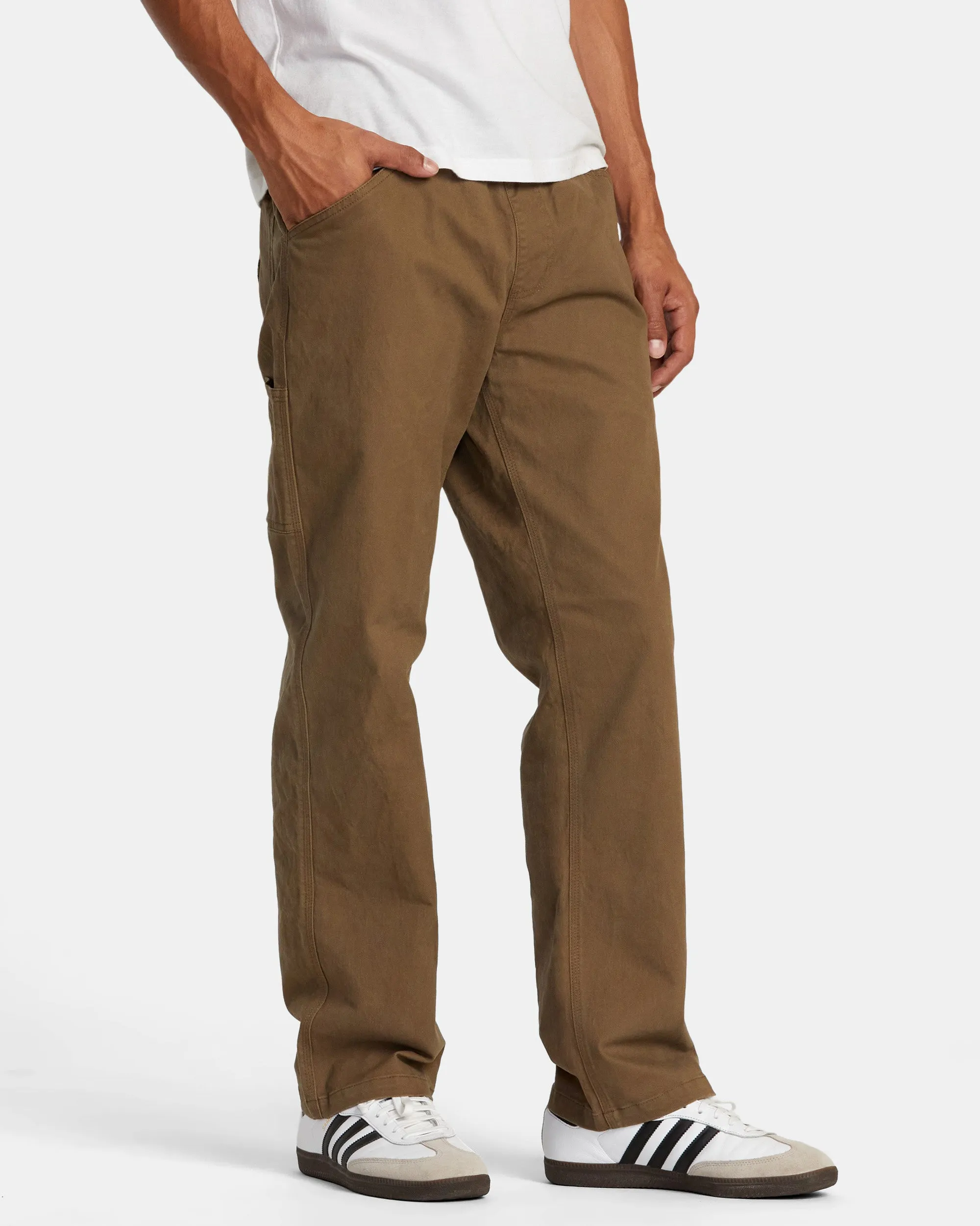 Americana Carpenter Pants - Wood