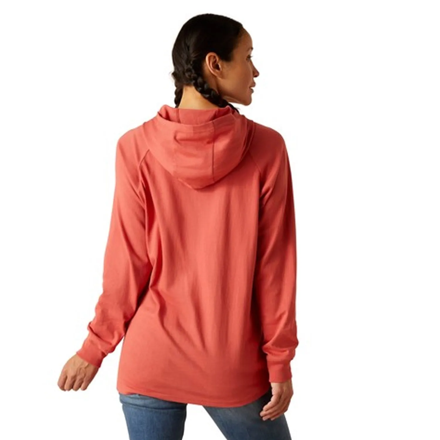 Ariat Women's Rebar Cotton Strong Hooded T-Shirt