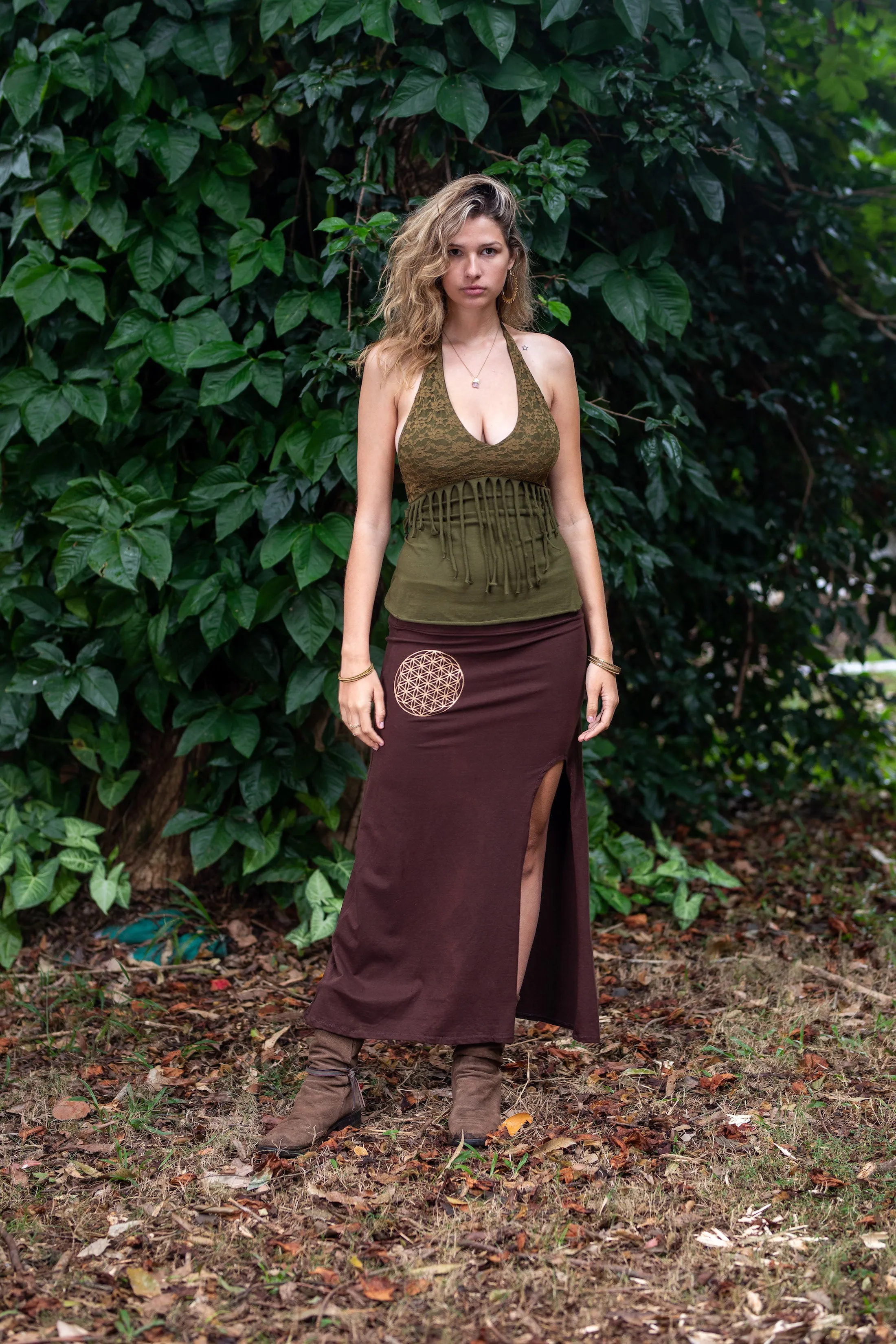 ASCENDANCE SKIRT BROWN