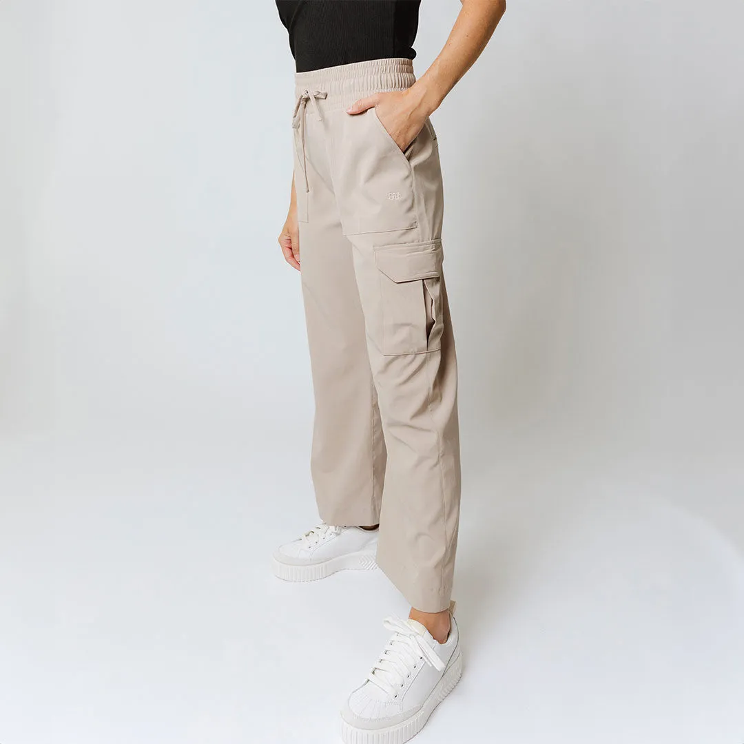 Audrey Cargo Trouser, Cobblestone