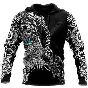 Autumn Fashion 3D Tattoo All Over Printed Sweatshirt for Men and Women