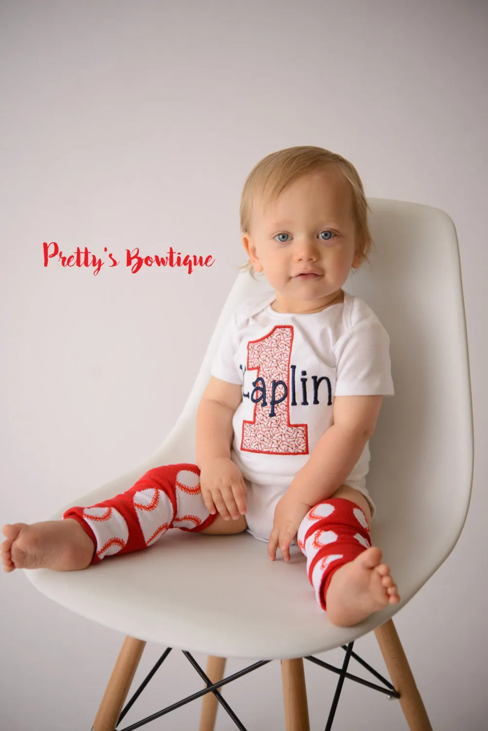 Baseball Theme Birthday Shirt and legwarmers - Birthday shirt with age - Baseball personalized with name in navy blue - Boys Baseball Shirt