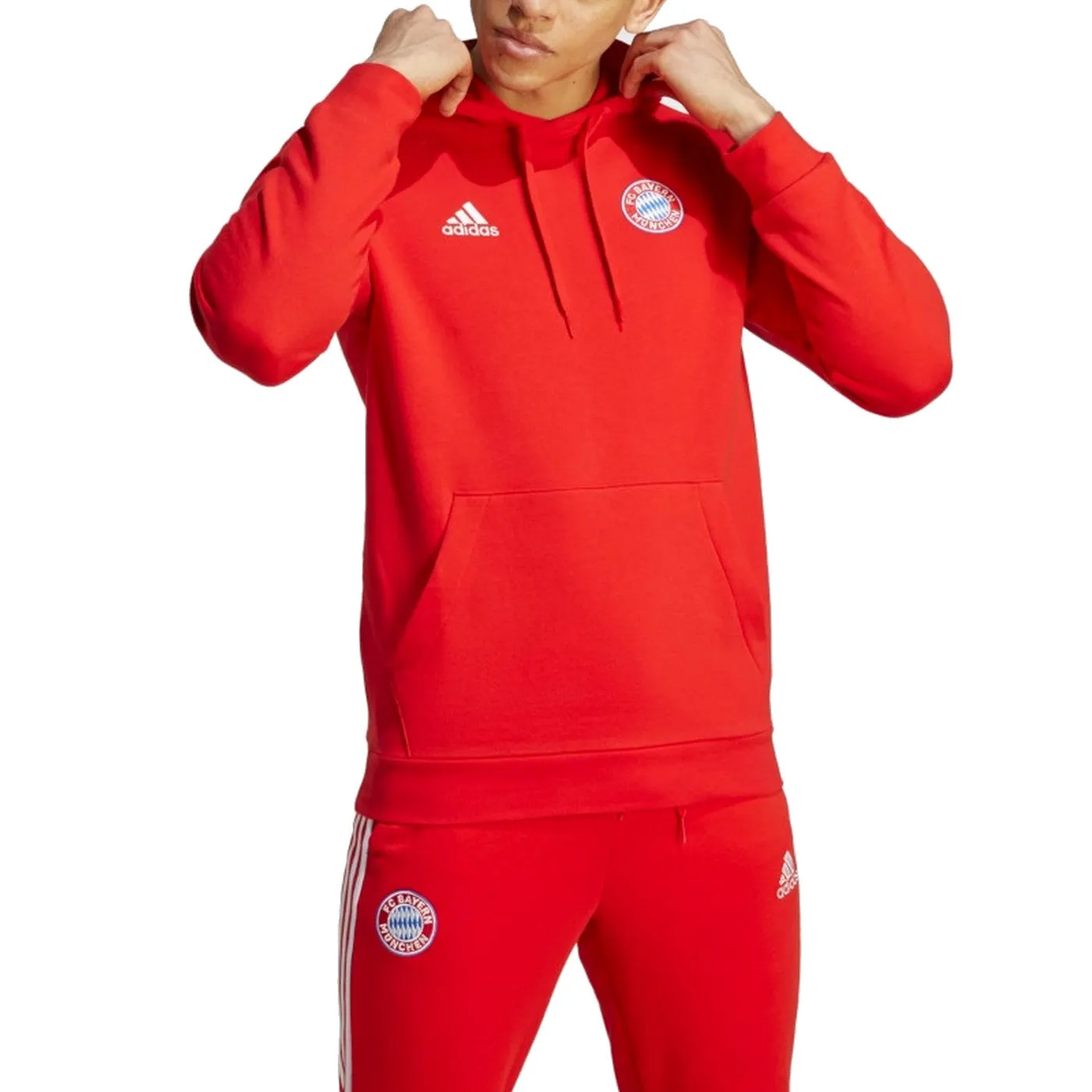 Bayern Munich Casual 3S presentation sweat tracksuit 2023/24 - Adidas