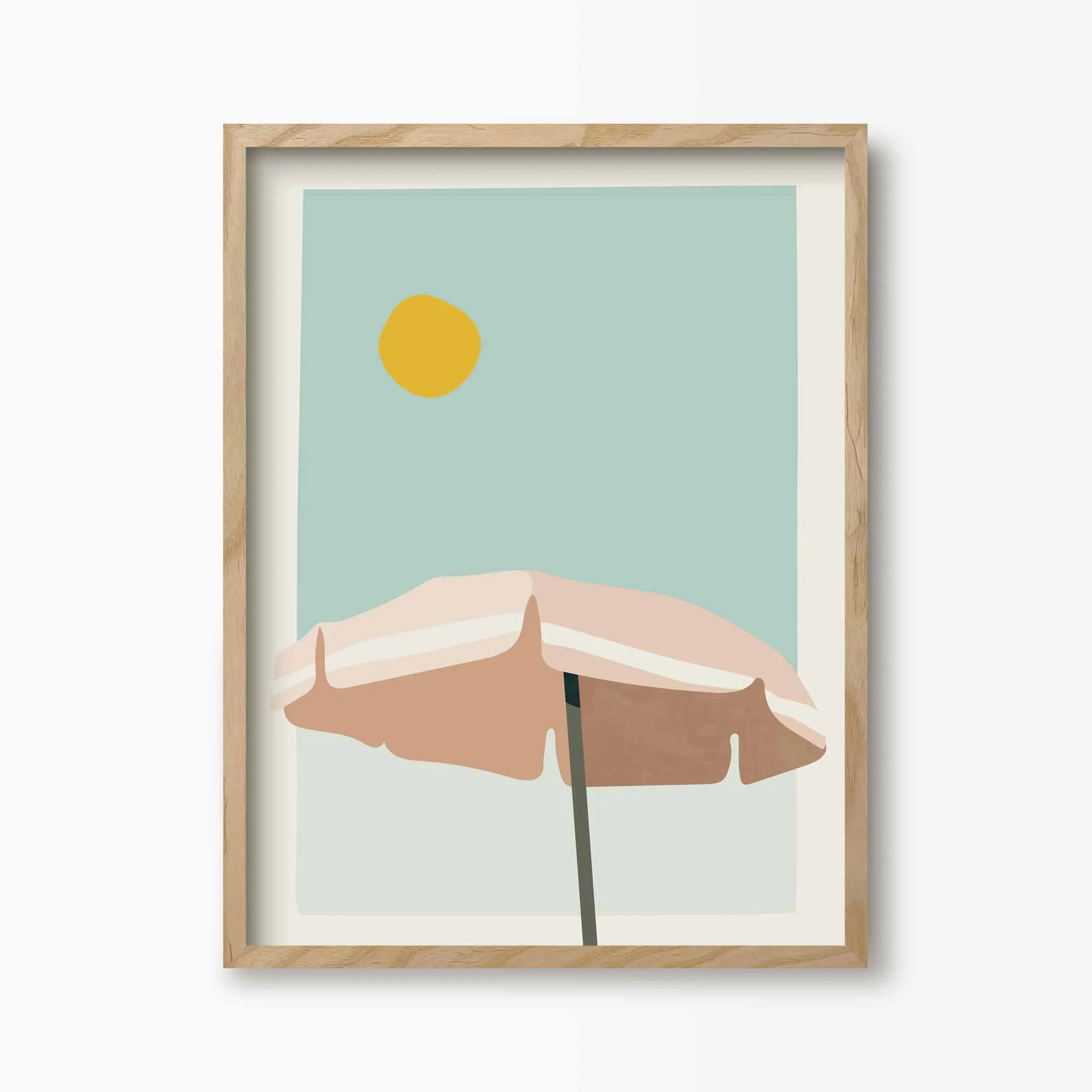 Beach Umbrella Print