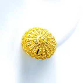 Blooming Umbrella 22k Gold Tops