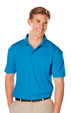 Blue Generation Men's Value Moisture Wicking Polo