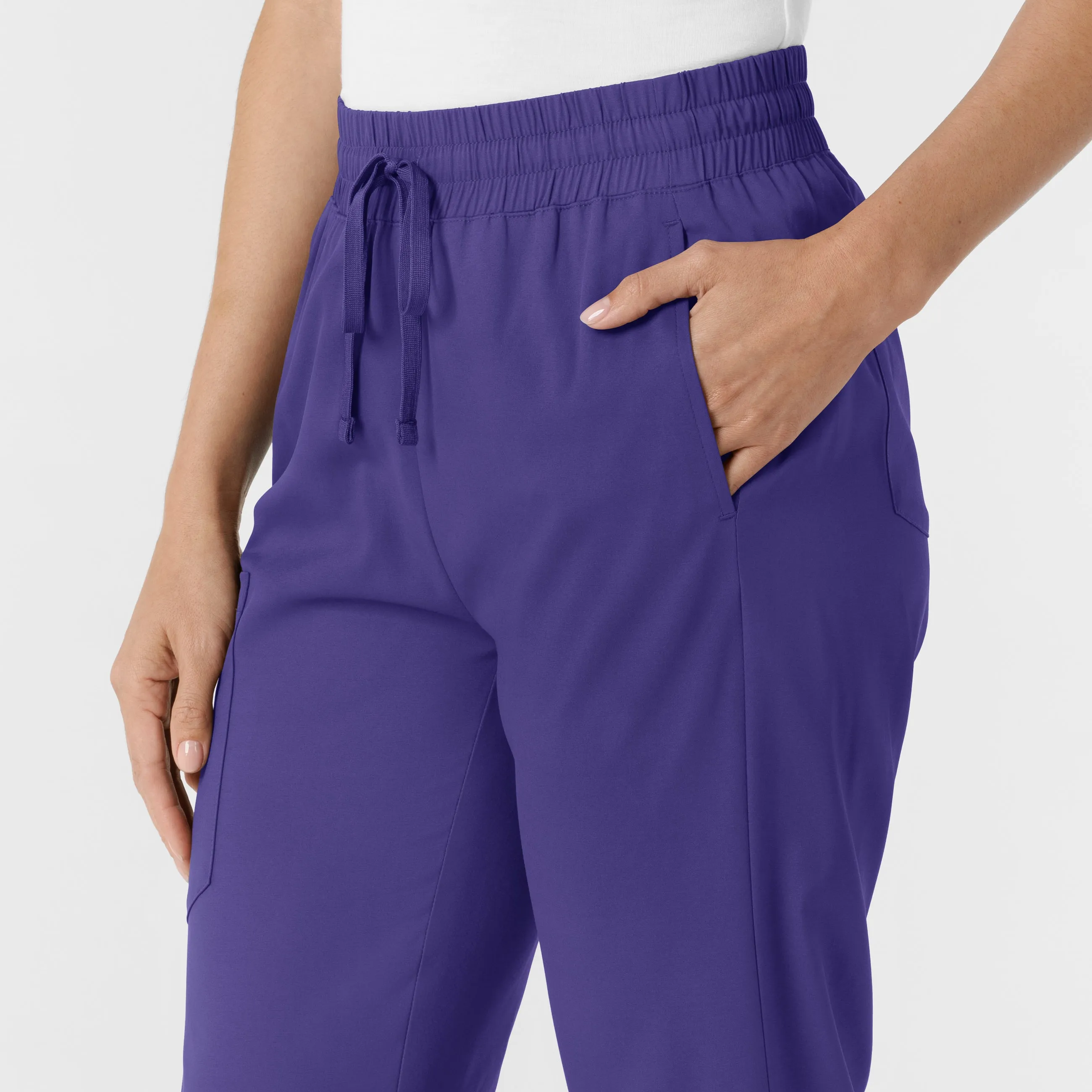 Boundless Women's Bootcut Scrub Pant - Grape