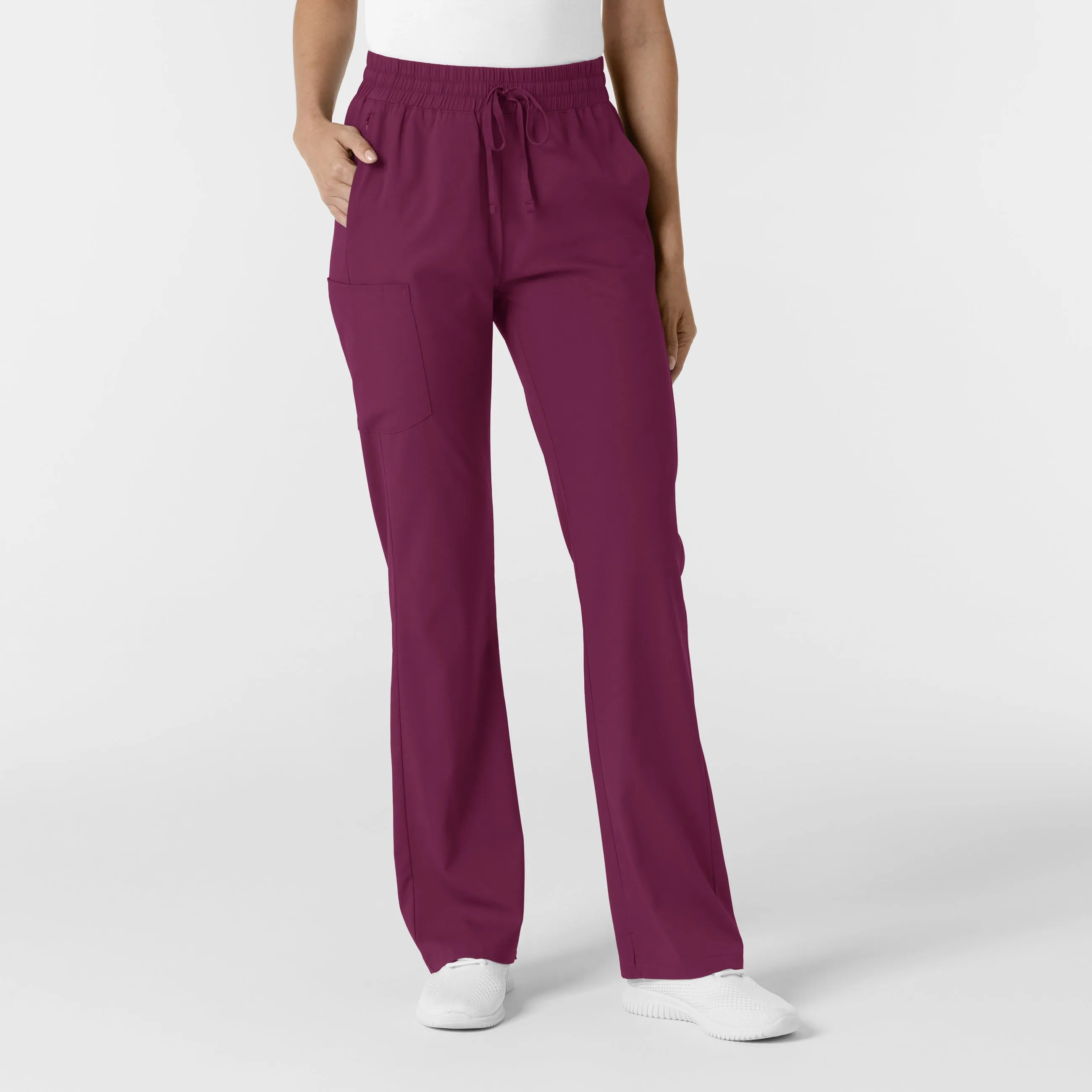 Boundless Women's Bootcut Scrub Pant - Wine