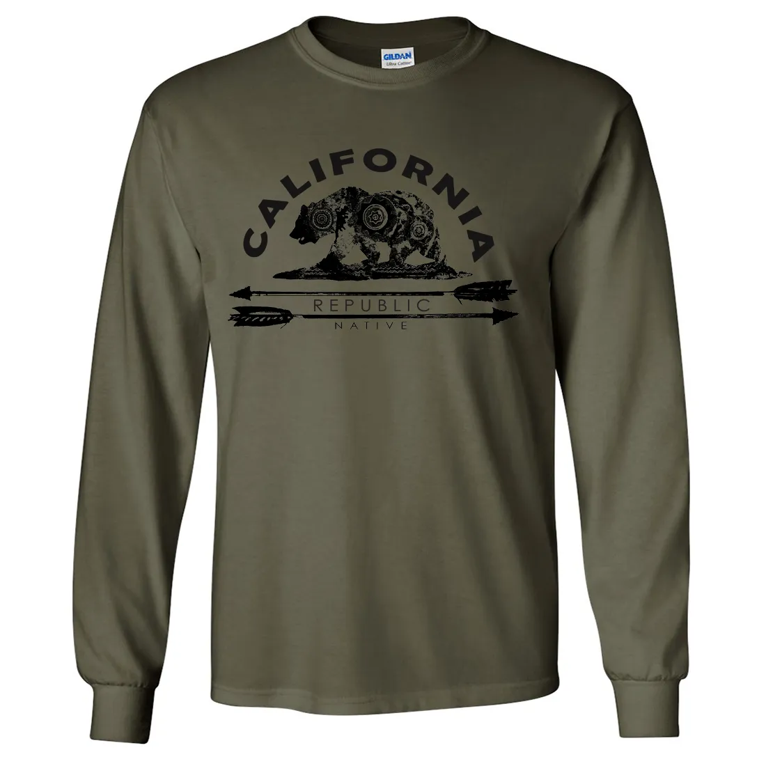 California Arrow Bear Long Sleeve Shirt