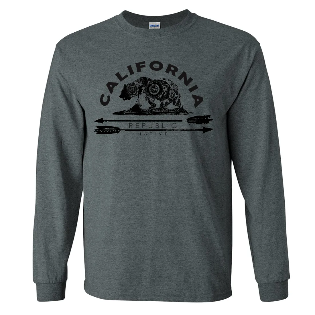 California Arrow Bear Long Sleeve Shirt