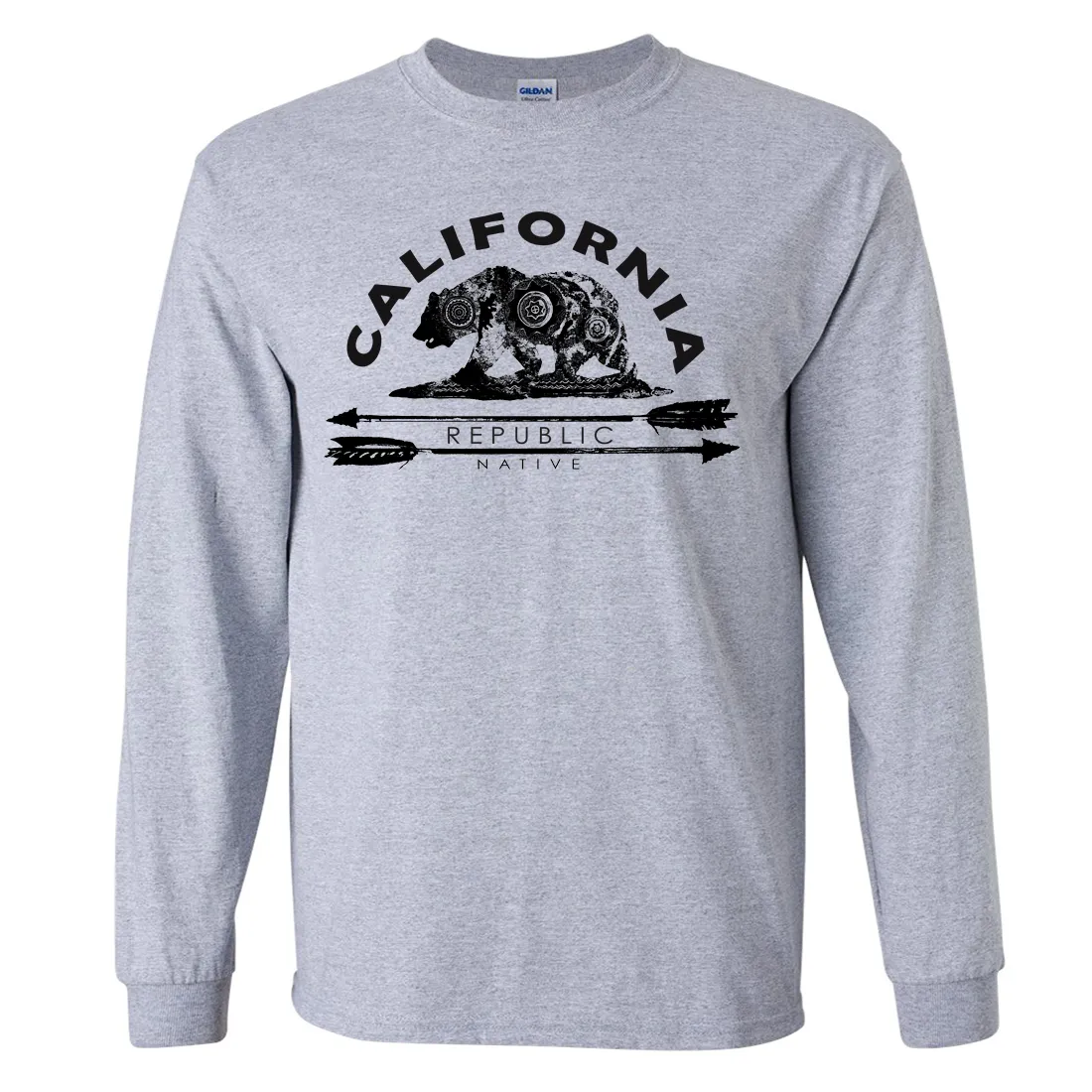 California Arrow Bear Long Sleeve Shirt