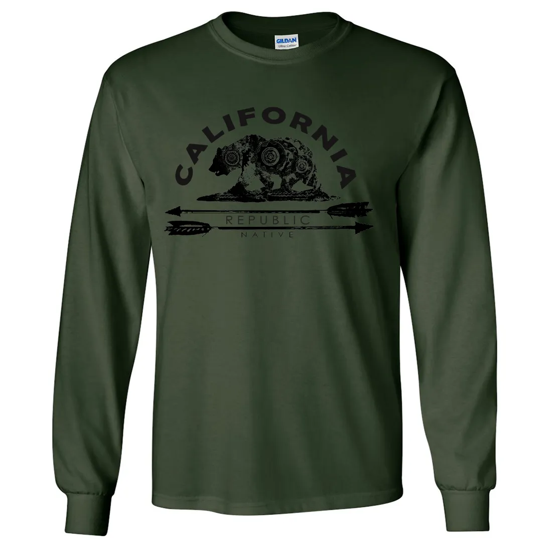 California Arrow Bear Long Sleeve Shirt