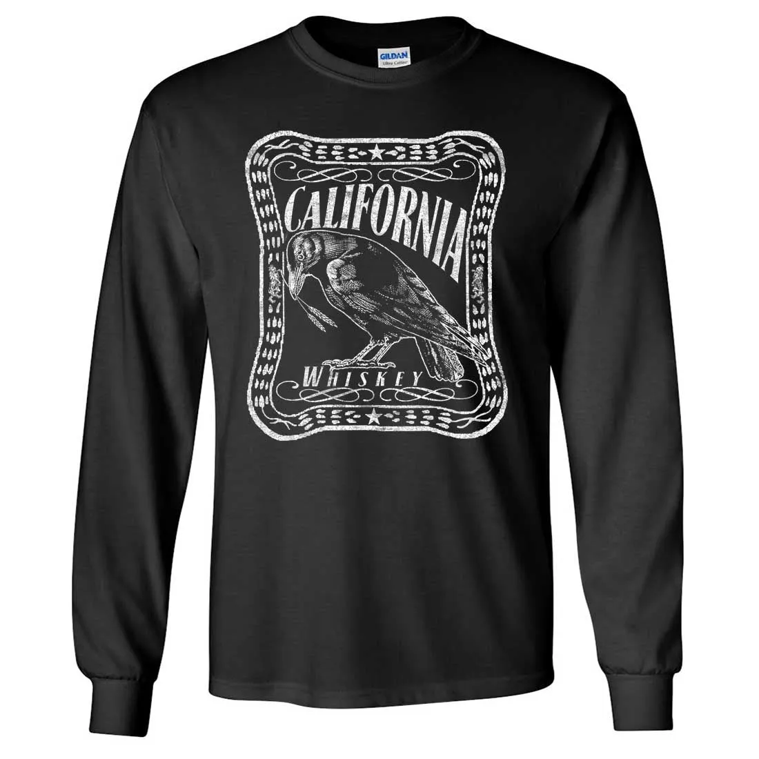 California Crow Whiskey Long Sleeve Shirt