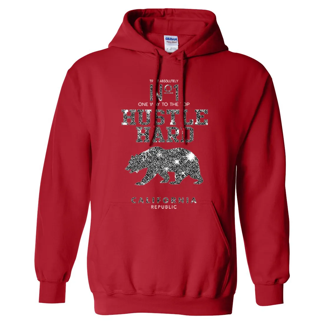 California Hustle Hard Sparkle Sweatshirt Hoodie