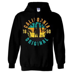 California Original Vintage Surfer Sweatshirt Hoodie