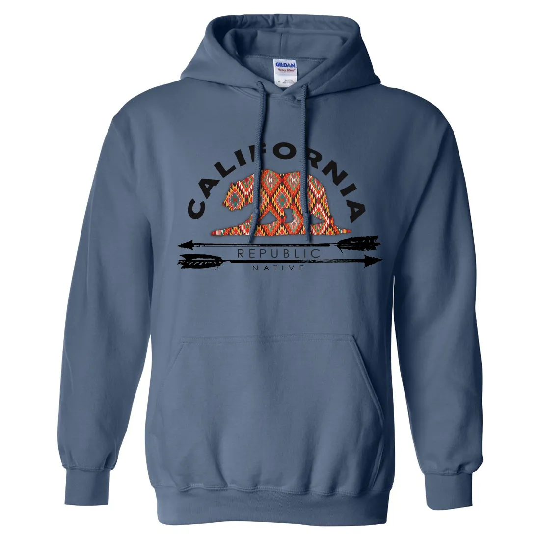 California Republic Native Sweatshirt Hoodie