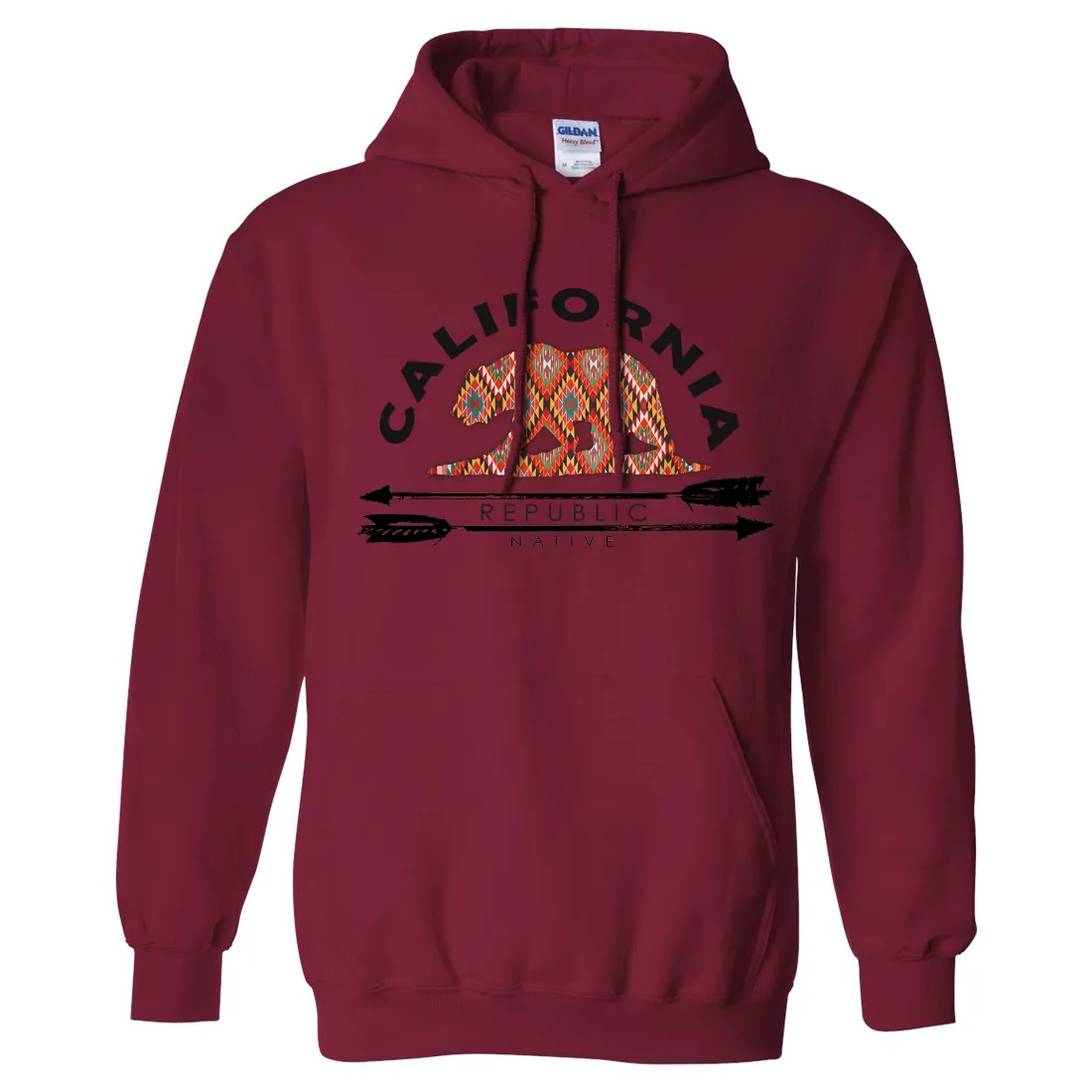 California Republic Native Sweatshirt Hoodie