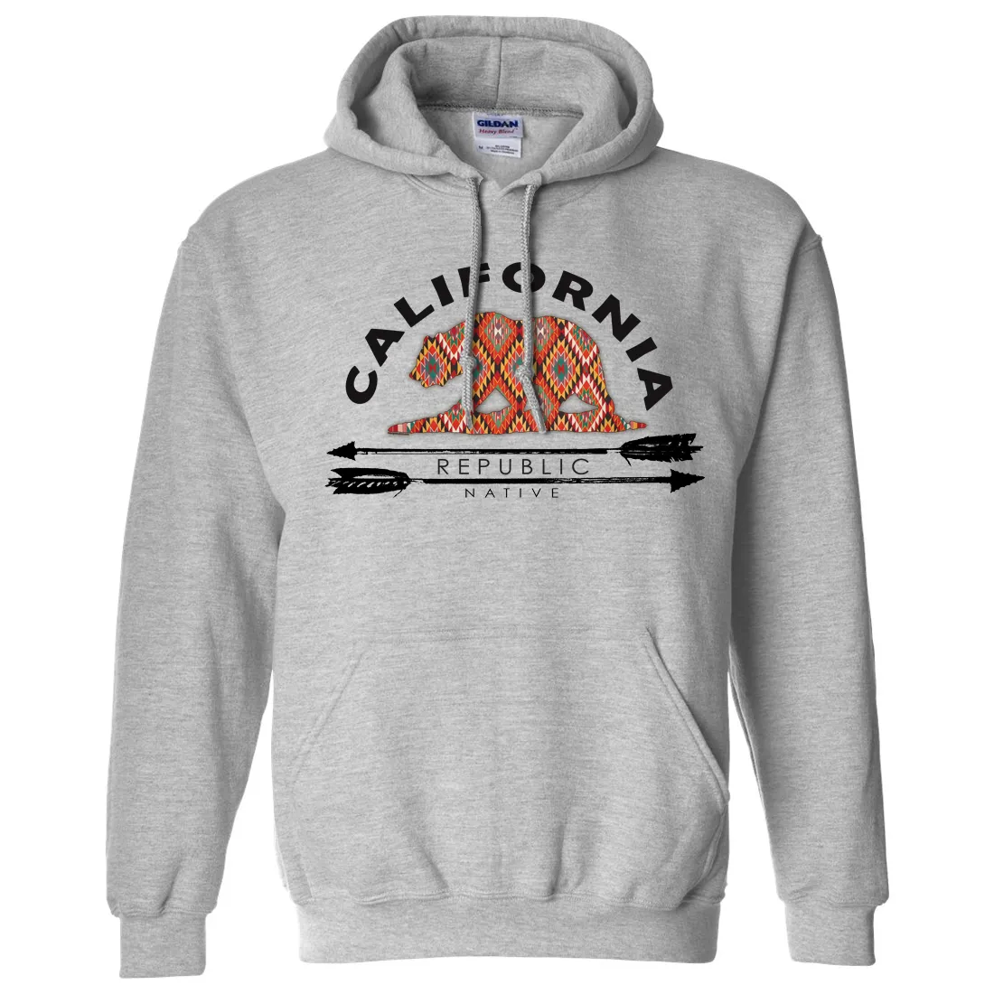 California Republic Native Sweatshirt Hoodie