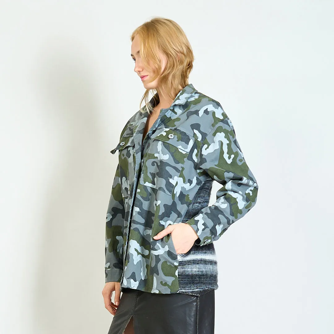 Camouflage jacket with soft back wholesale