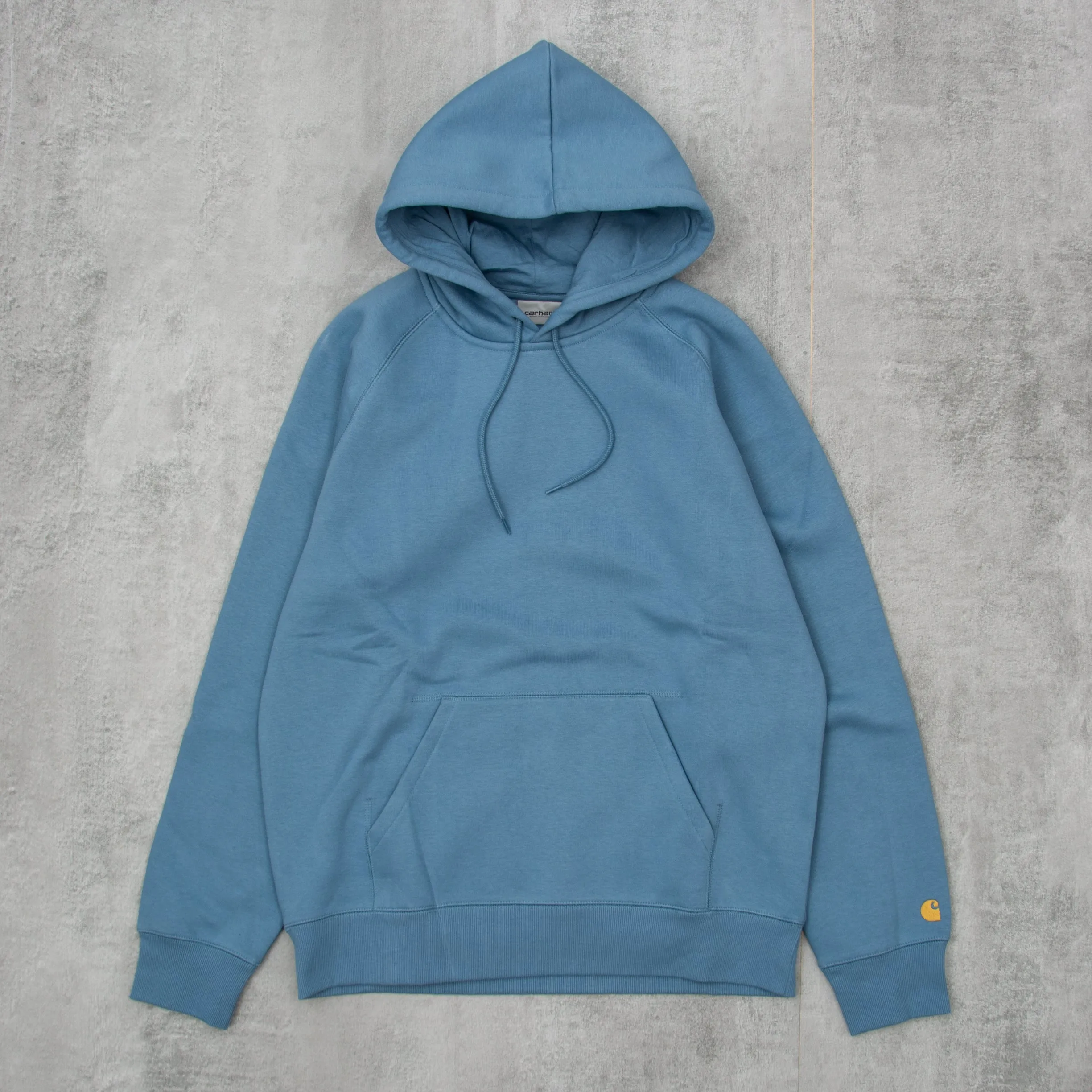 Carhartt WIP Hooded Chase Sweatshirt - Icy Water