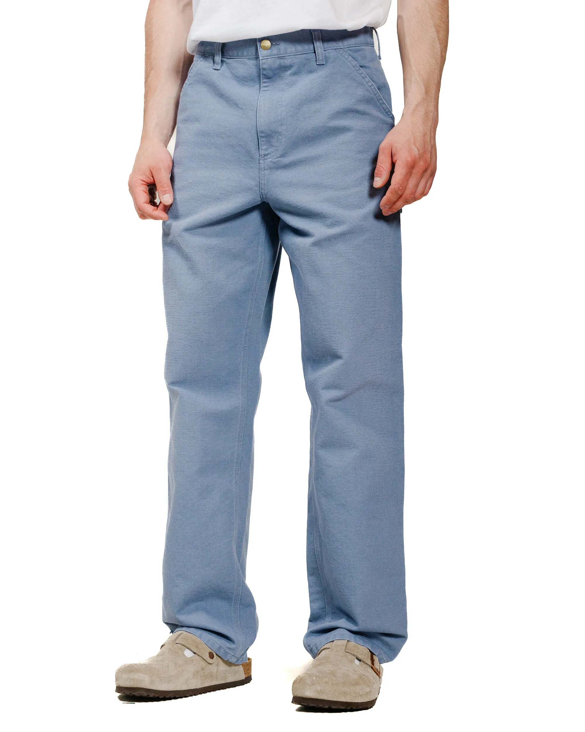 Carhartt W.I.P. Single Knee Pant Bay Blue Aged Canvas