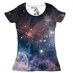 Carina Nebula Women's Graphic Tee Crewneck Top