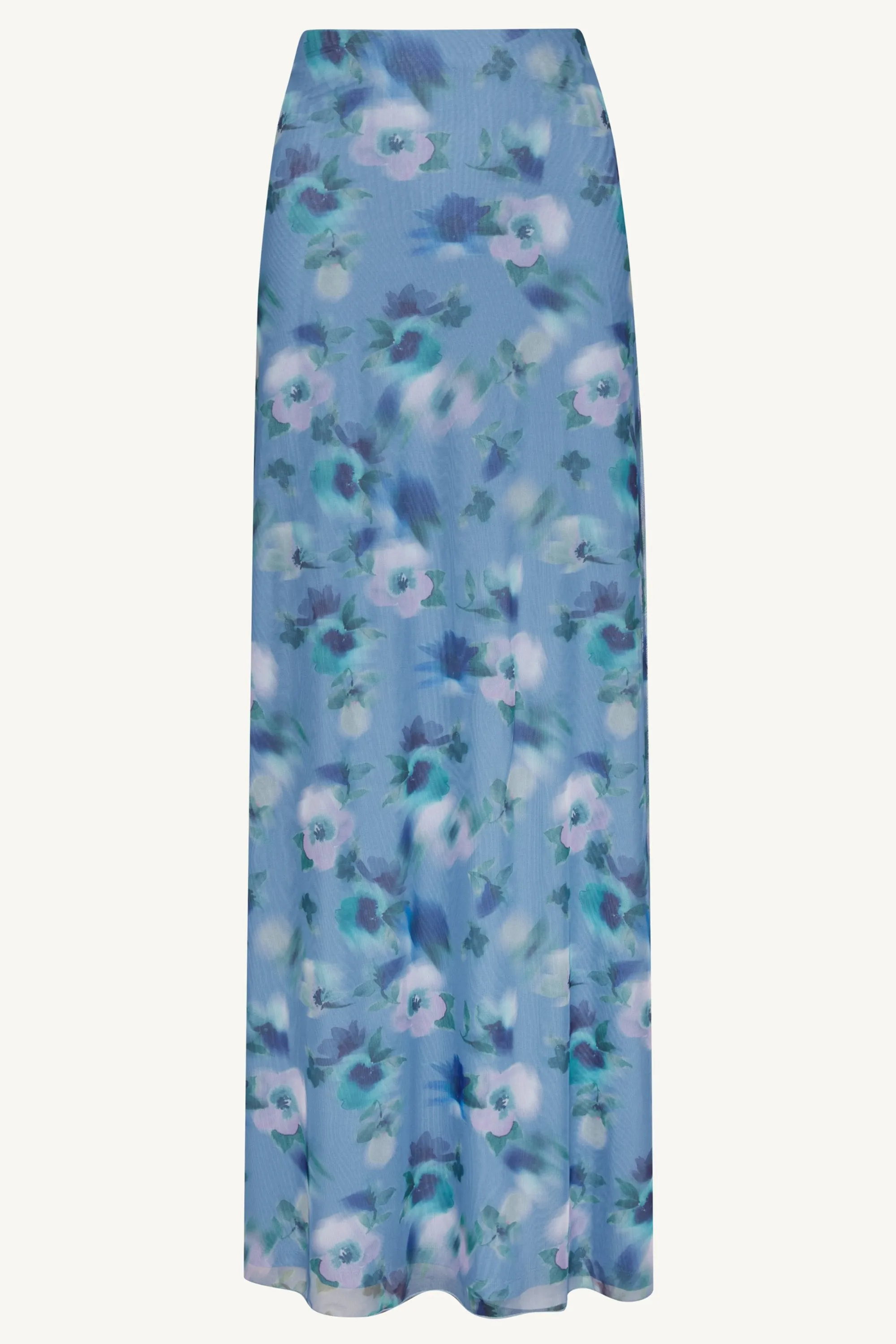 Carmela Mesh Maxi Skirt - Floral