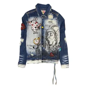 Caste Iron Chester Cat Denim Jacket (Indigo) - CIWB002INDIGO