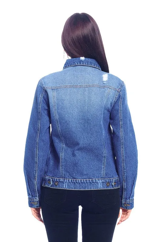 Casual & Classy Jean Jacket