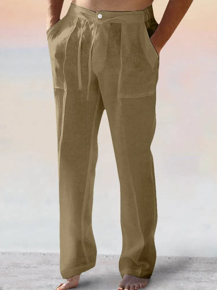 Casual Cotton Linen Pants