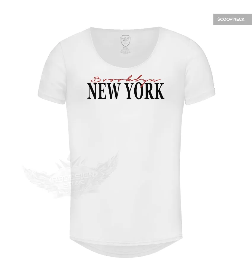 Casual Men's T-shirt Brooklyn New York MD923