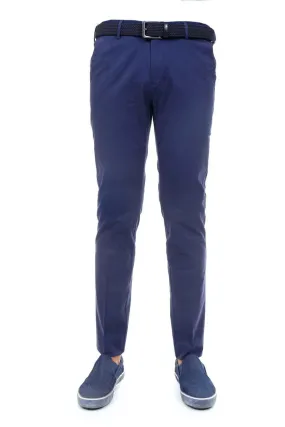 Casual Pant Cross Pocket Navy - Slim Fit