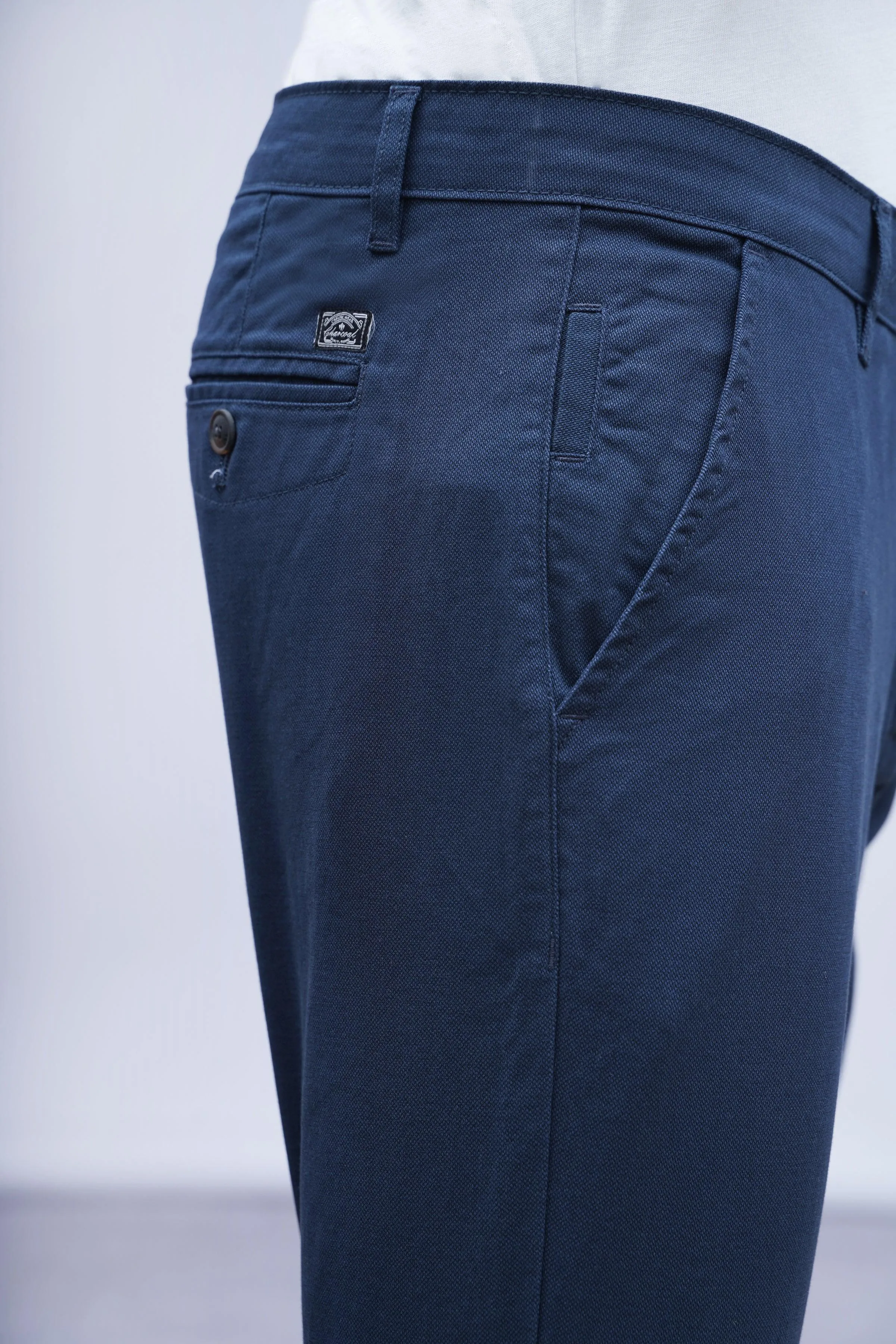 CASUAL PANT CROSS POCKET NAVY