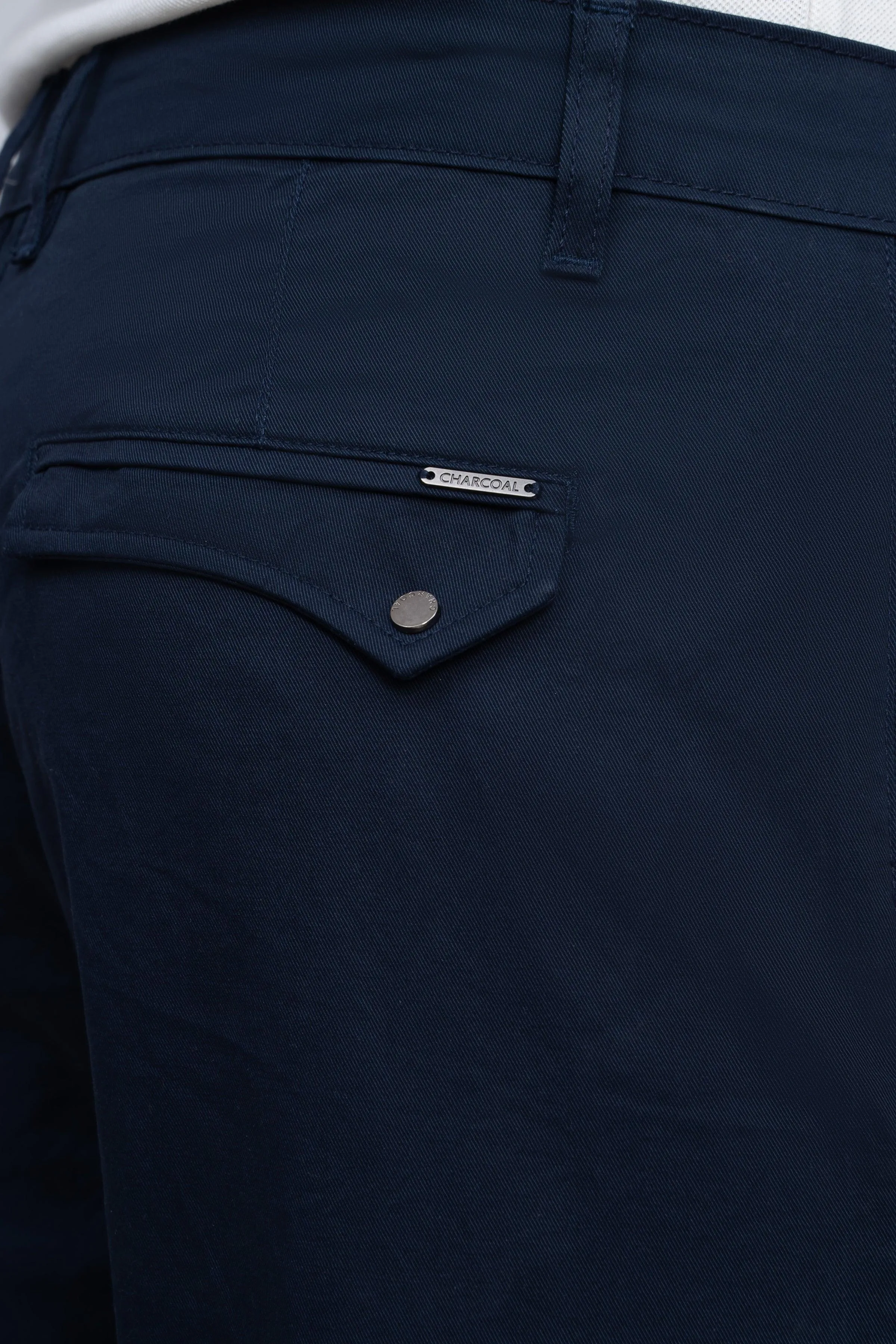 CASUAL PANT CROSS POCKET WITH FLAP NAVY