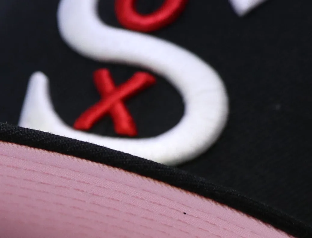 CHICAGO WHITESOX "1917 WHITESOX" NEW ERA 59FIFTY FITTED (PINK UNDER VISOR)