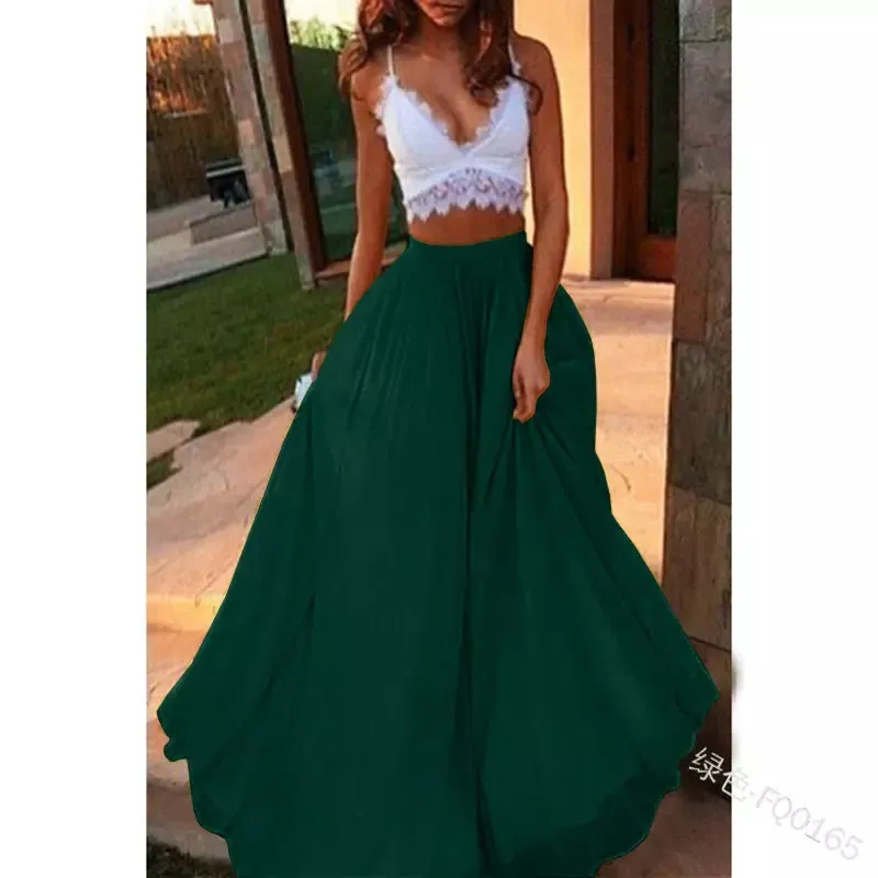 Chiffon Long Maxi Skirts