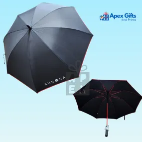 Clear umbrella custom logo