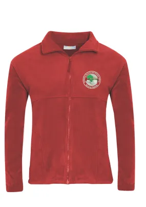 Collierley Nursery & Primary School Red Fleece Jacket