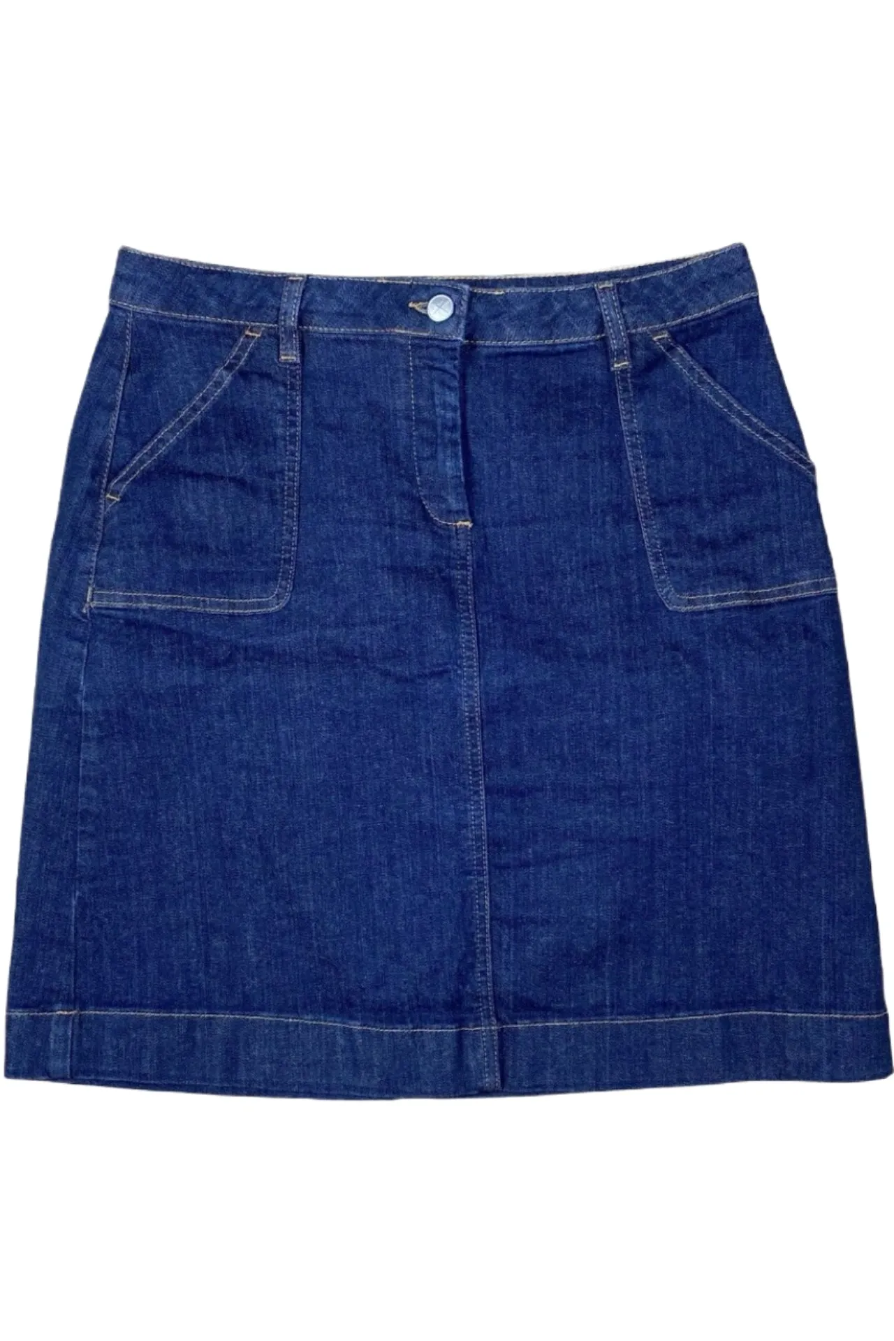 Crew Clothing Company - Denim Mini Skirt