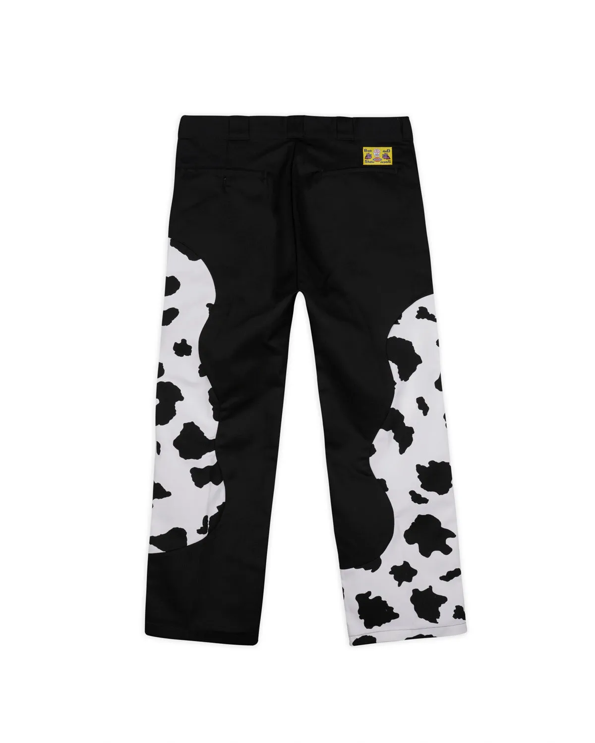 Dickies 874 Original Organic Panel Work Pants - Cow Print Design