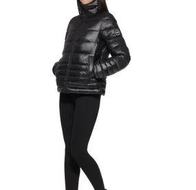 Dkny Sport Women's Packable Puffer Jacket, Black, S