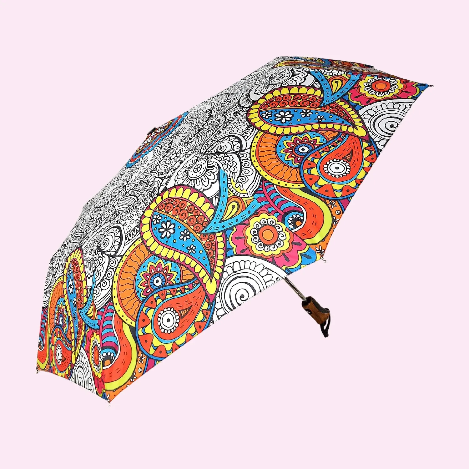 Doodle Digital Printed Umbrella (3-Fold)